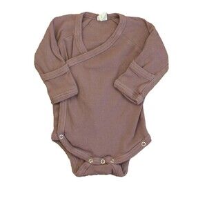 Kate Quinn Organics Girls Purple Onesie size: 6-12 Months